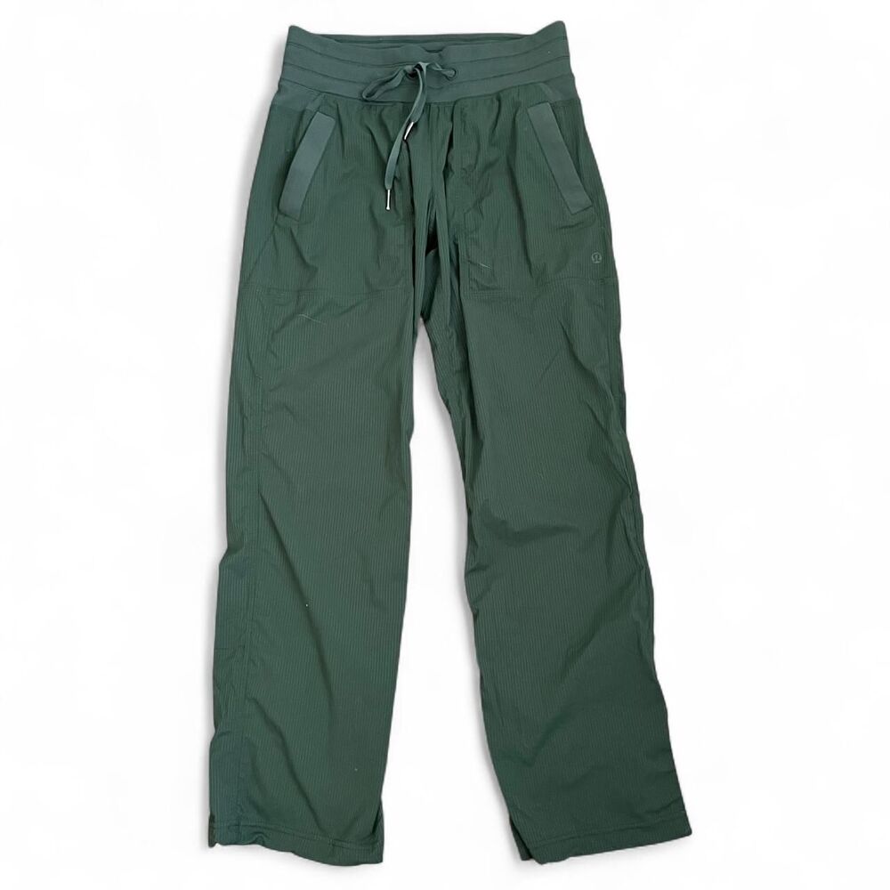 Lululemon Women's Green and Khaki Leggings
